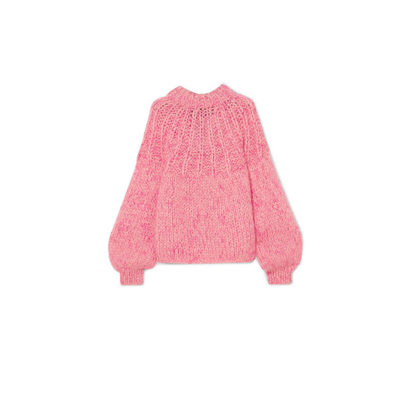 GANNI Mohair And Wool-blend Sweater, $327.73