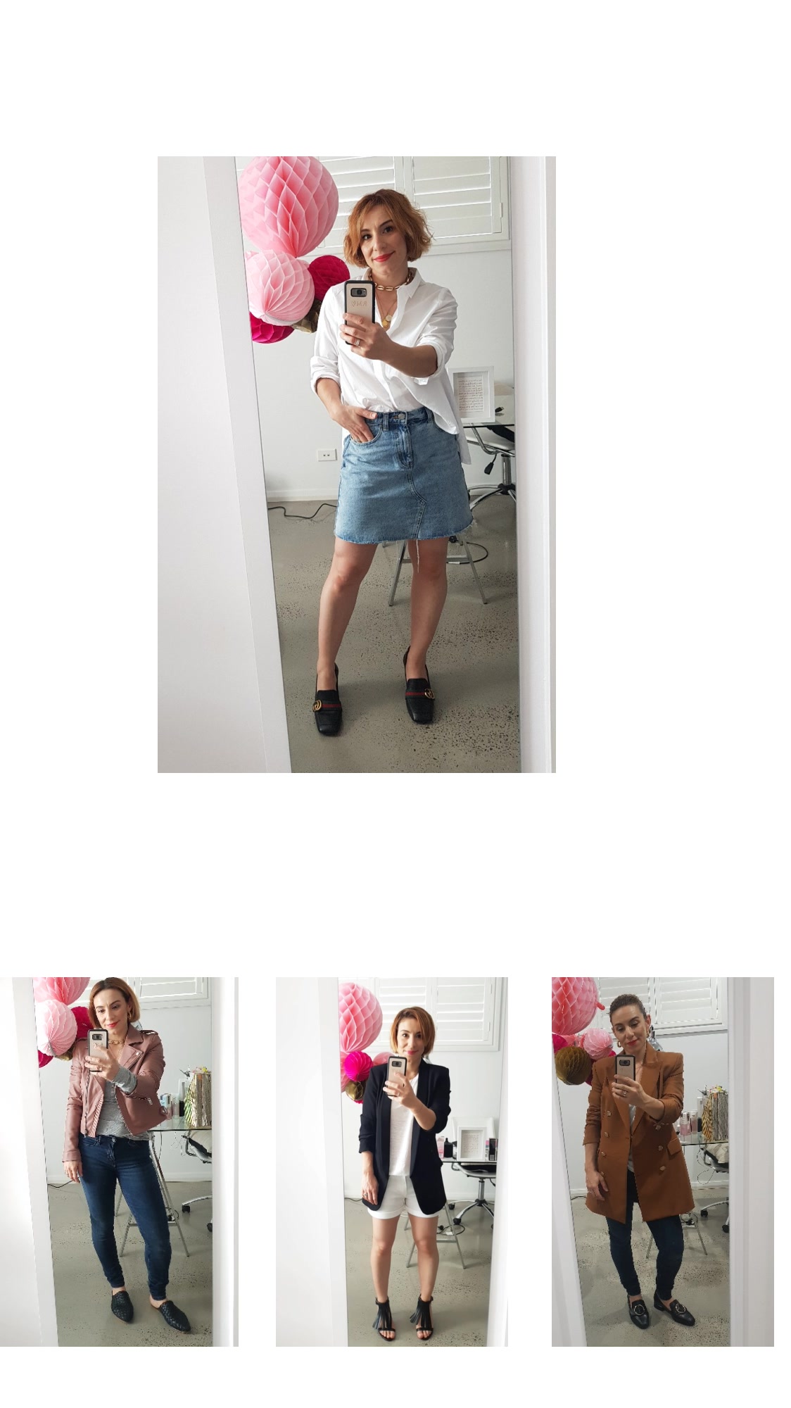 Some of my recent outfit combinations