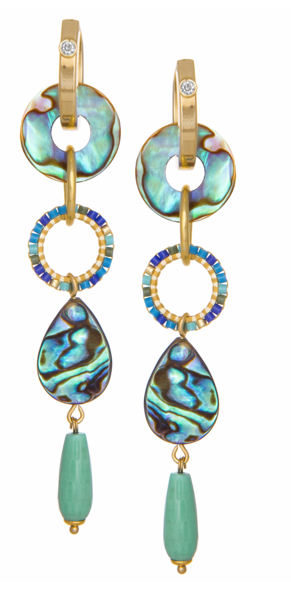Jimena Alejandra earrings, $249