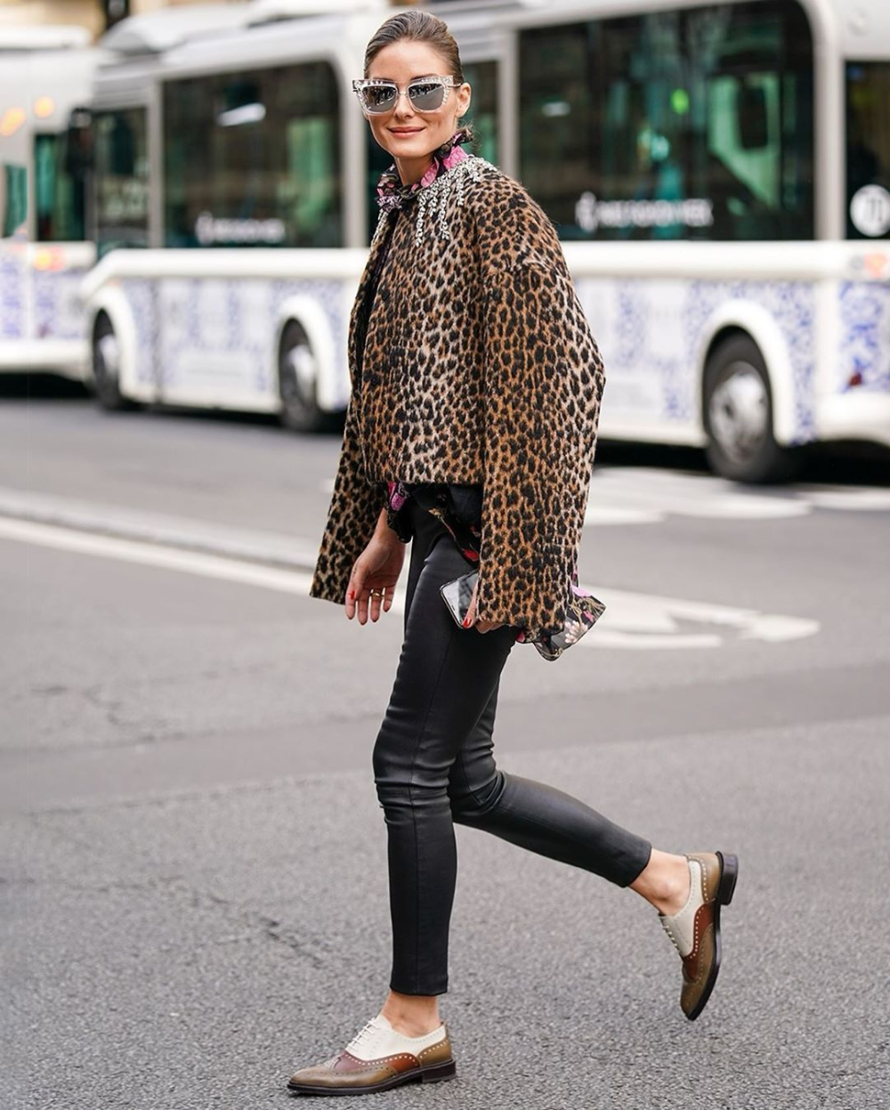Olivia Palermo Black Pants Autumn Winter 2020 on SASSY DAILY.png