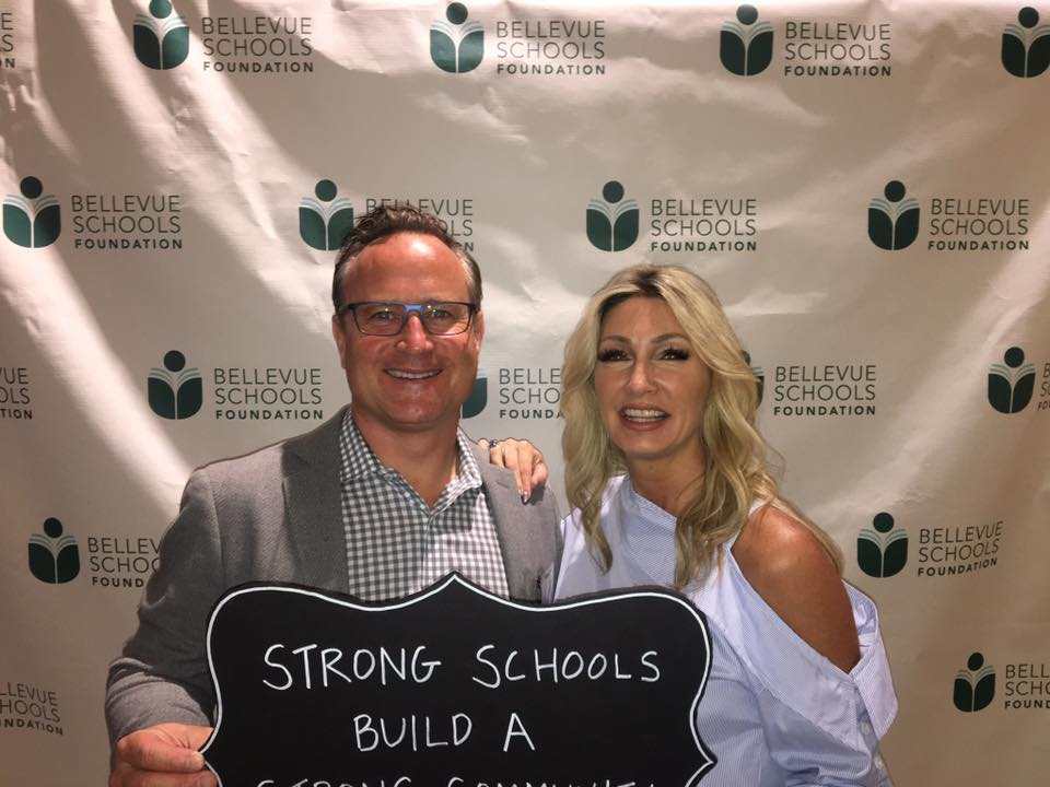 Dean & Stacy, Owners of RSIR, showed their support for the Bellevue Schools Foundation.
