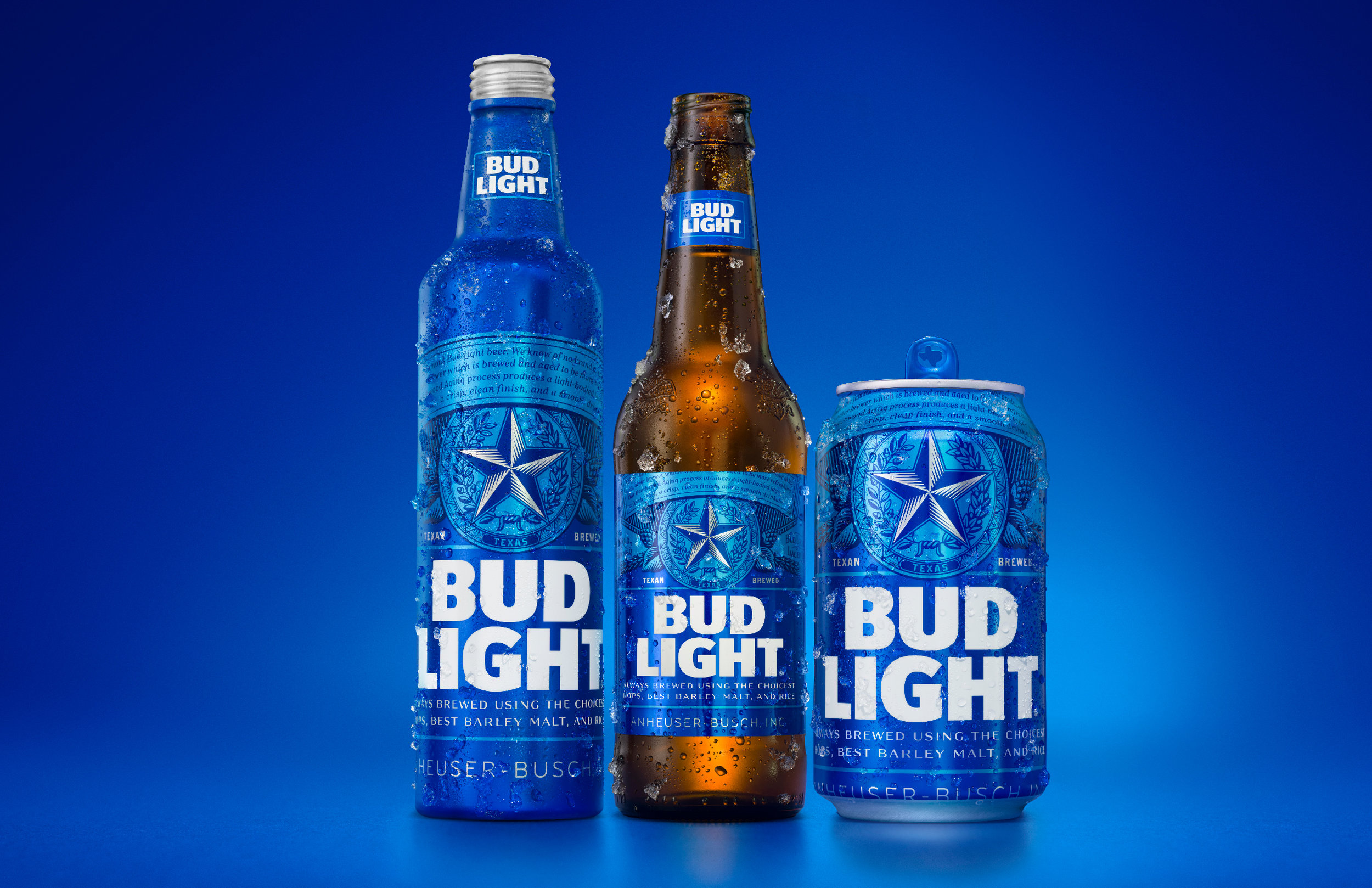 Texas Bud Light Can.
