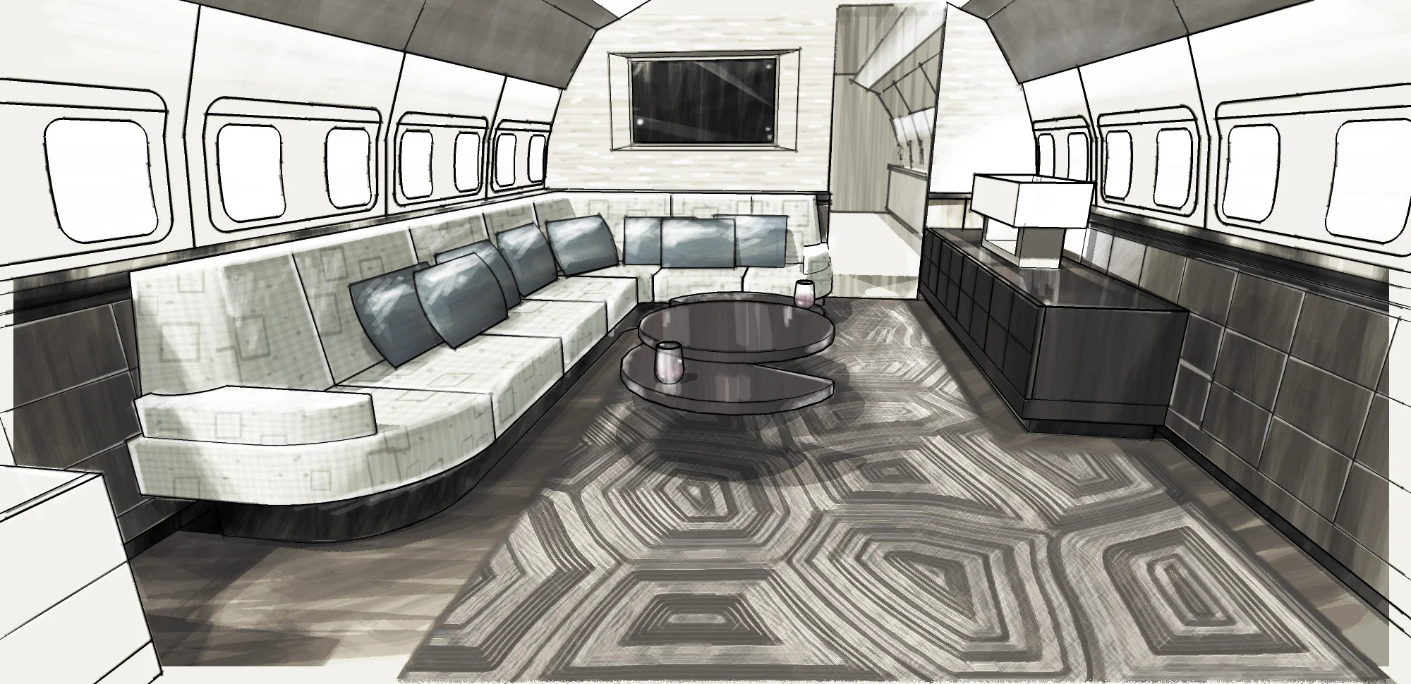 BBJ Lounge Concept