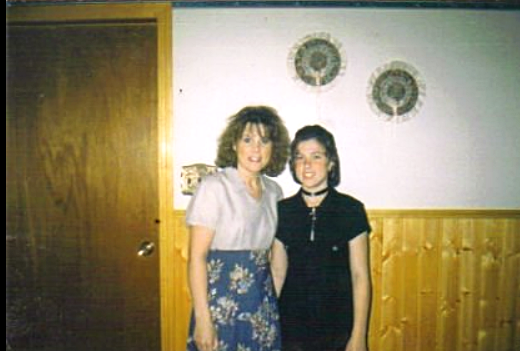 Mom and I circa 1996