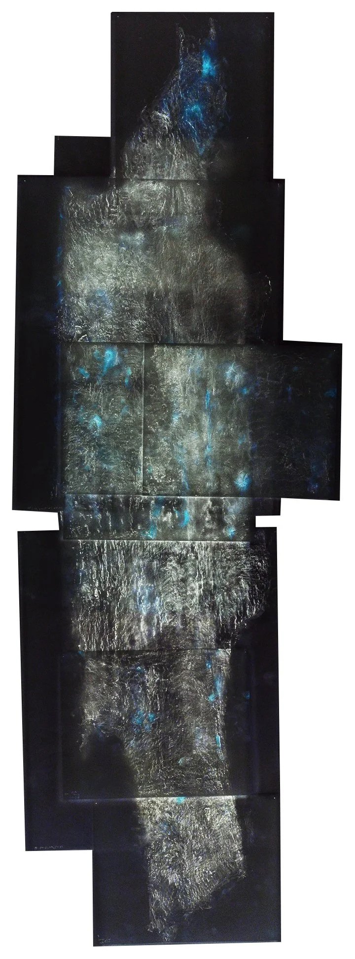  Night vision (8), pastel on vellum, archival print 