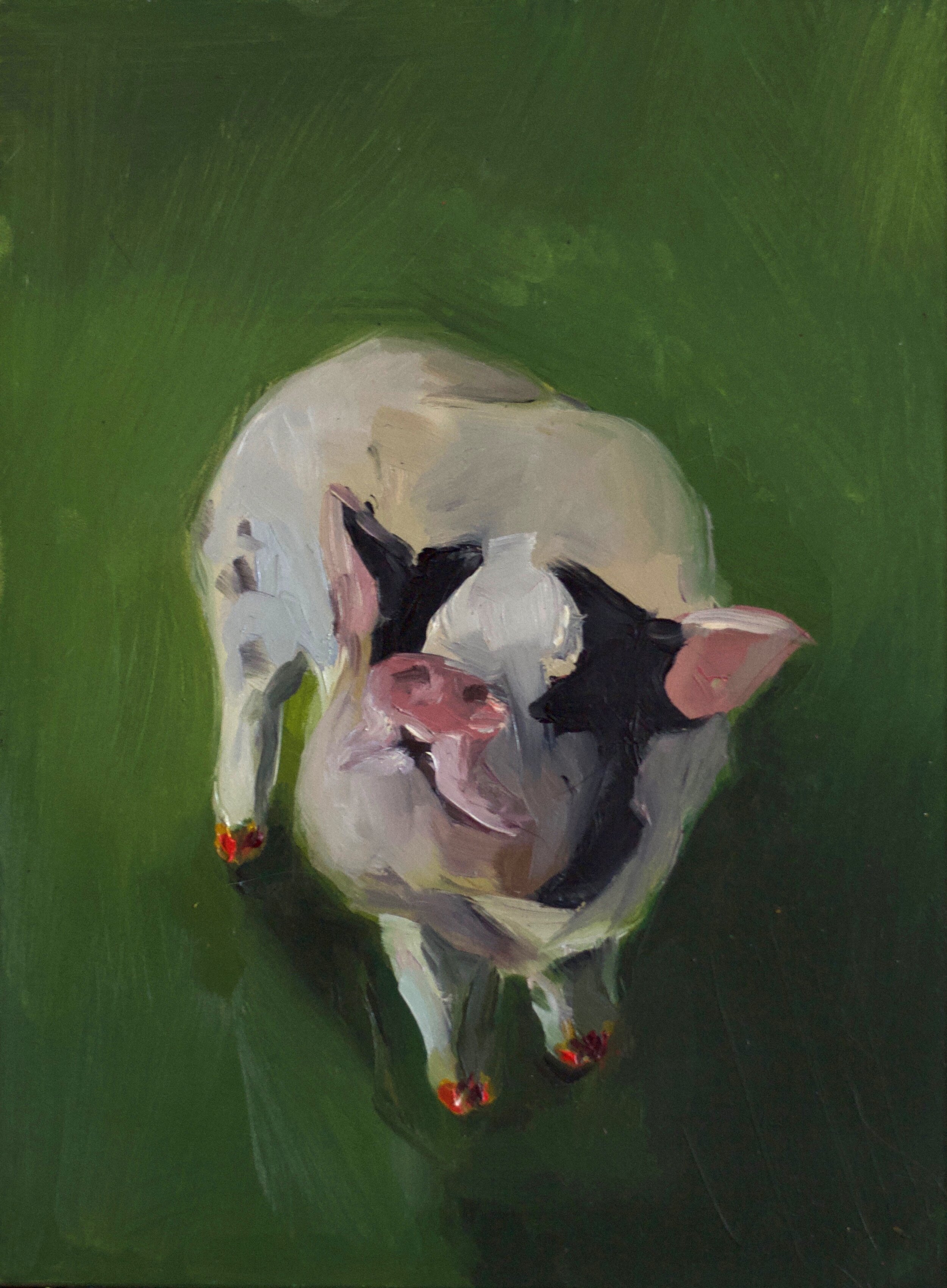 Matilda, 2019, oil on panel, 10 x 8 in / 26 x 20 cm