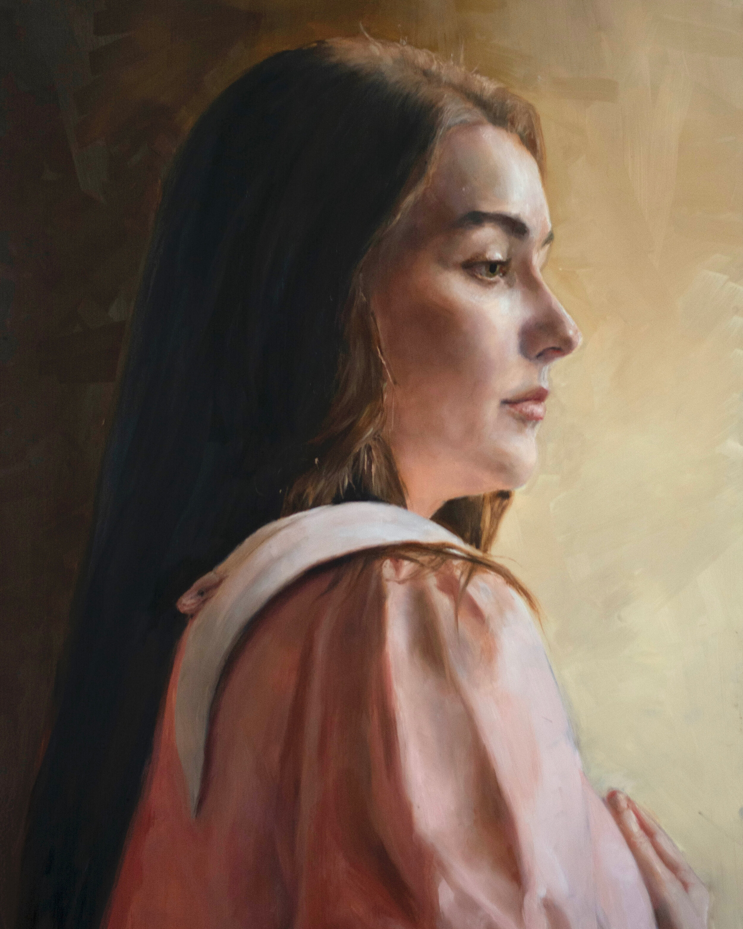  Eve, 2020, oil on canvas, 24 x 30 in / 60 x 76 cm  