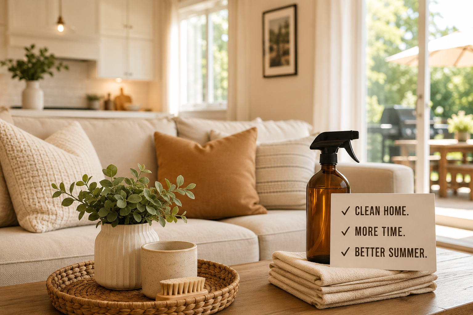 Why Recurring House Cleaning Makes Summer Easier for Busy Morris County Families