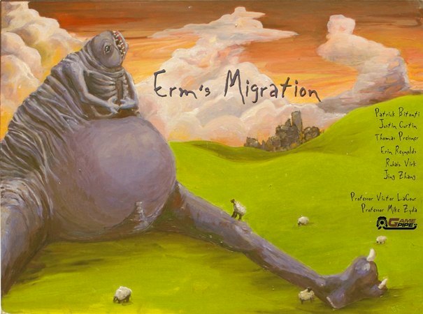 Erm’s Migration: Title Painting