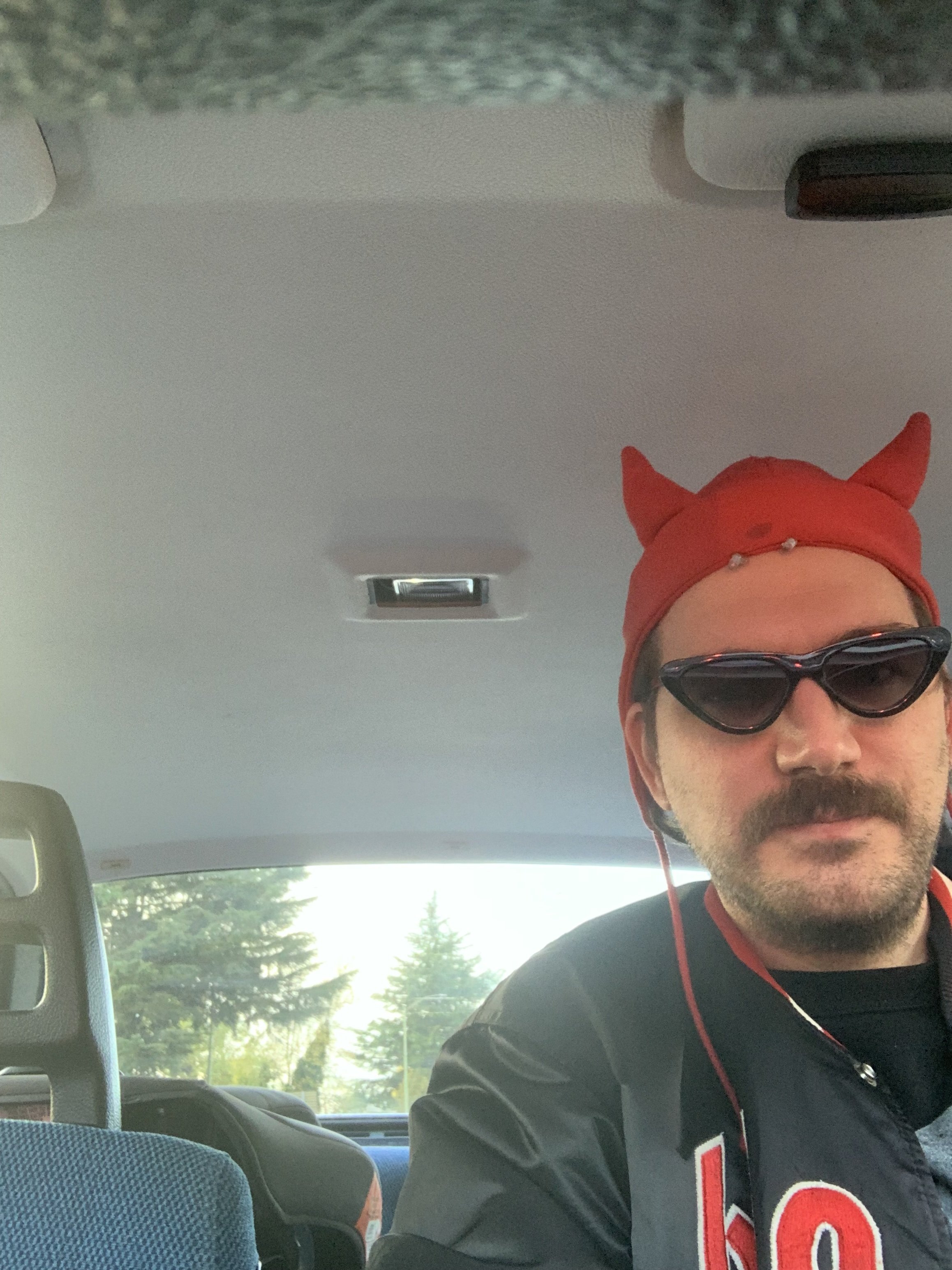 Halloween selfie in the 240