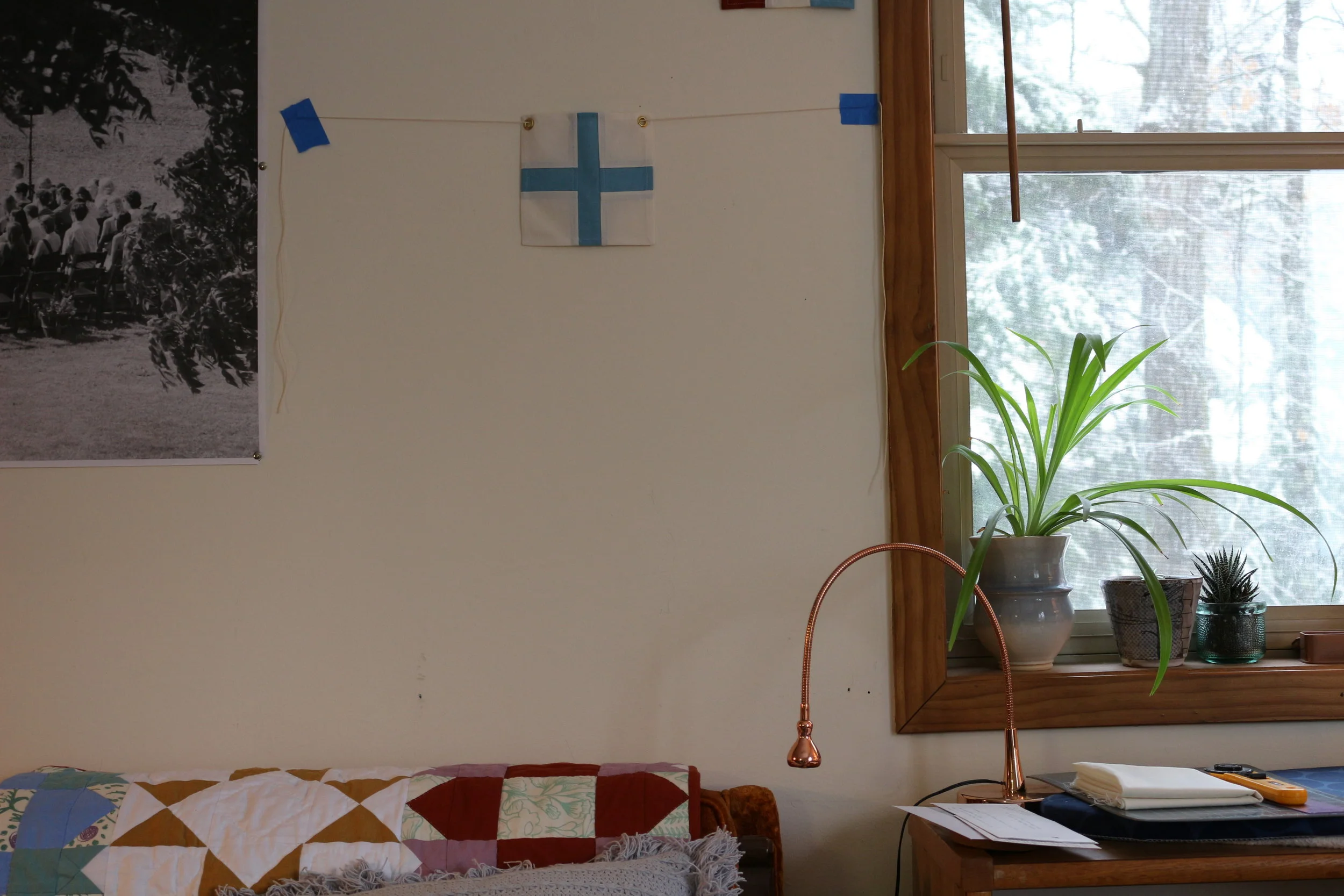 Stop carrying out your intentions and wait for my signal (X)