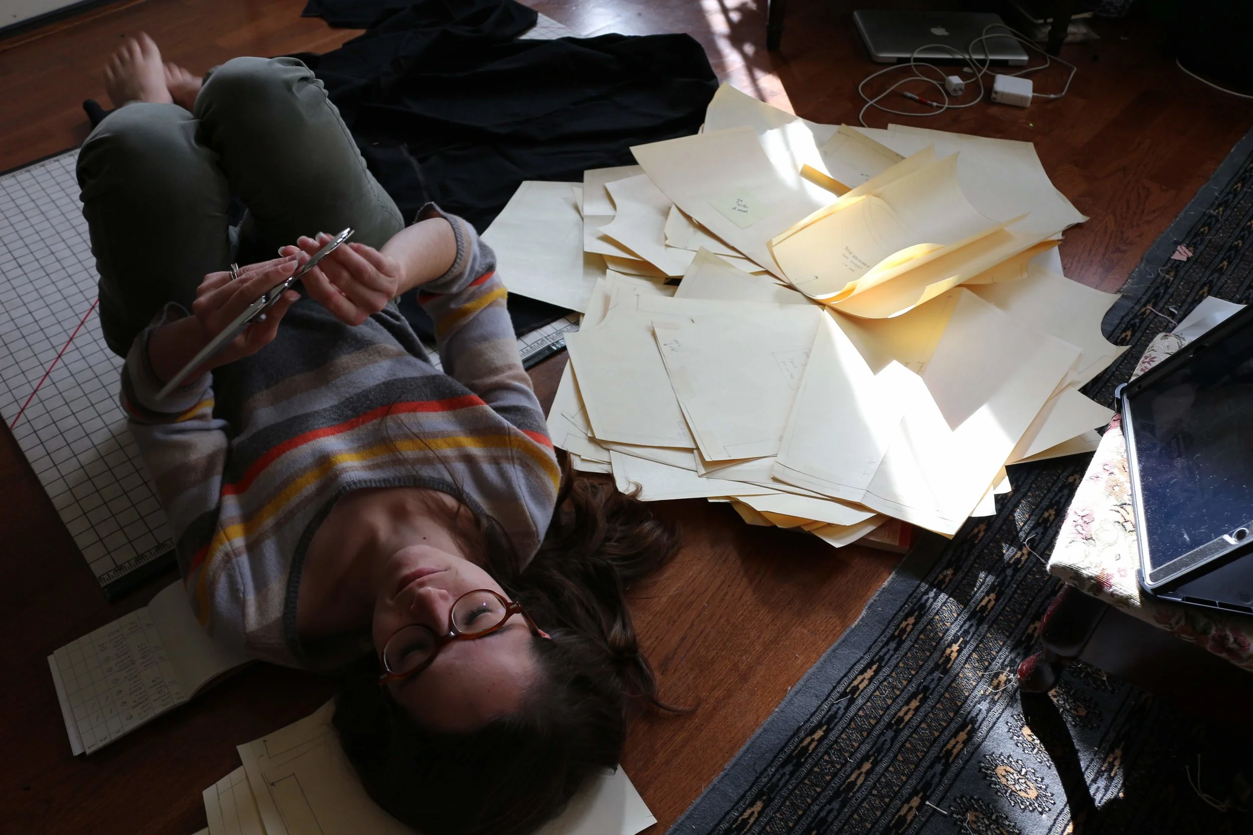  self portrait, cutting break, 2018 