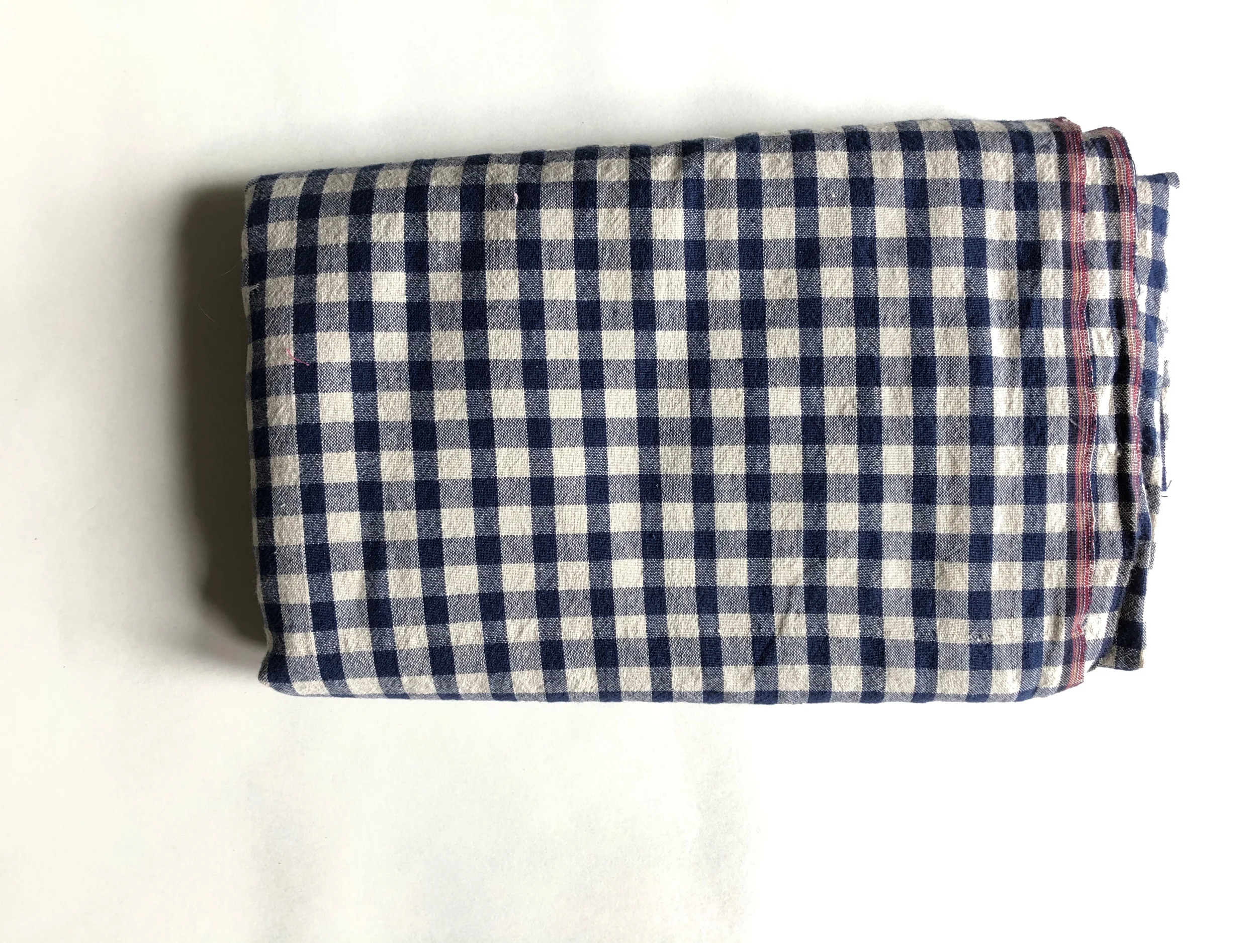 202 navy gingham