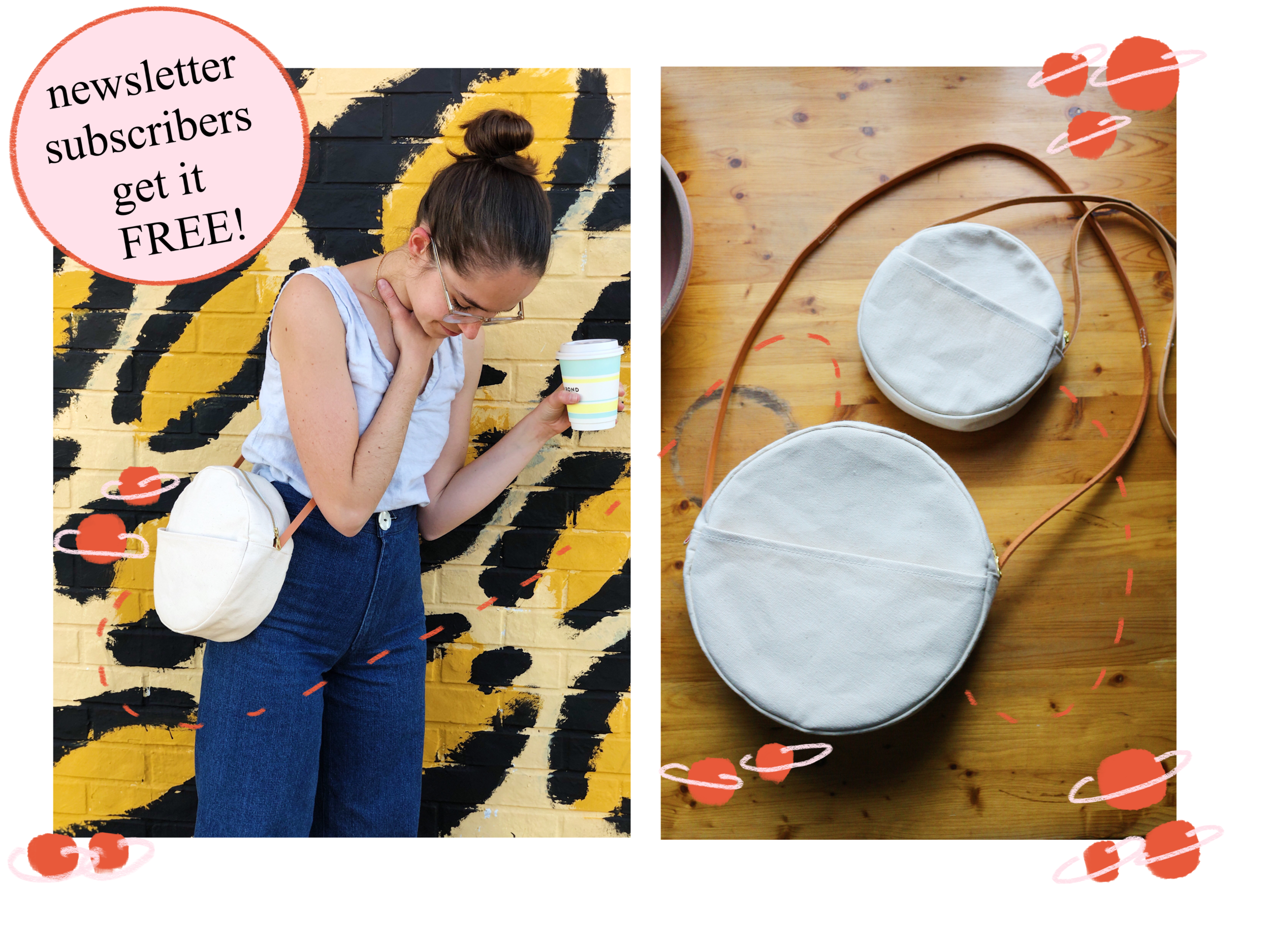 All Well Full Moon Bag Sewing Pattern — all well