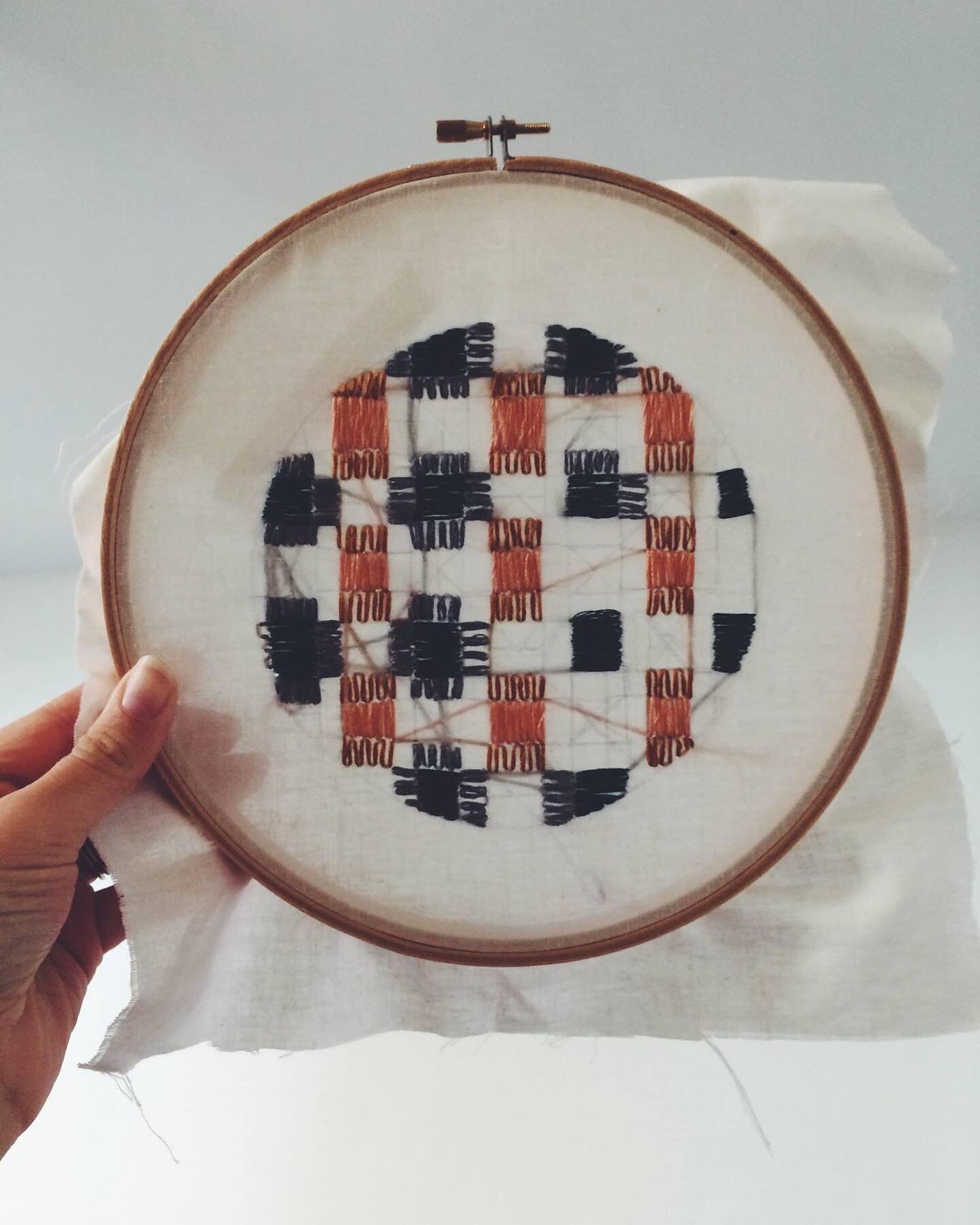 five years ago I had just graduated from college and I started learning needlework and it changed my life and gave me work to do (and led to an unexpected career!) and I&rsquo;m really grateful for the way it feels, the invitation to center I&rsquo;v