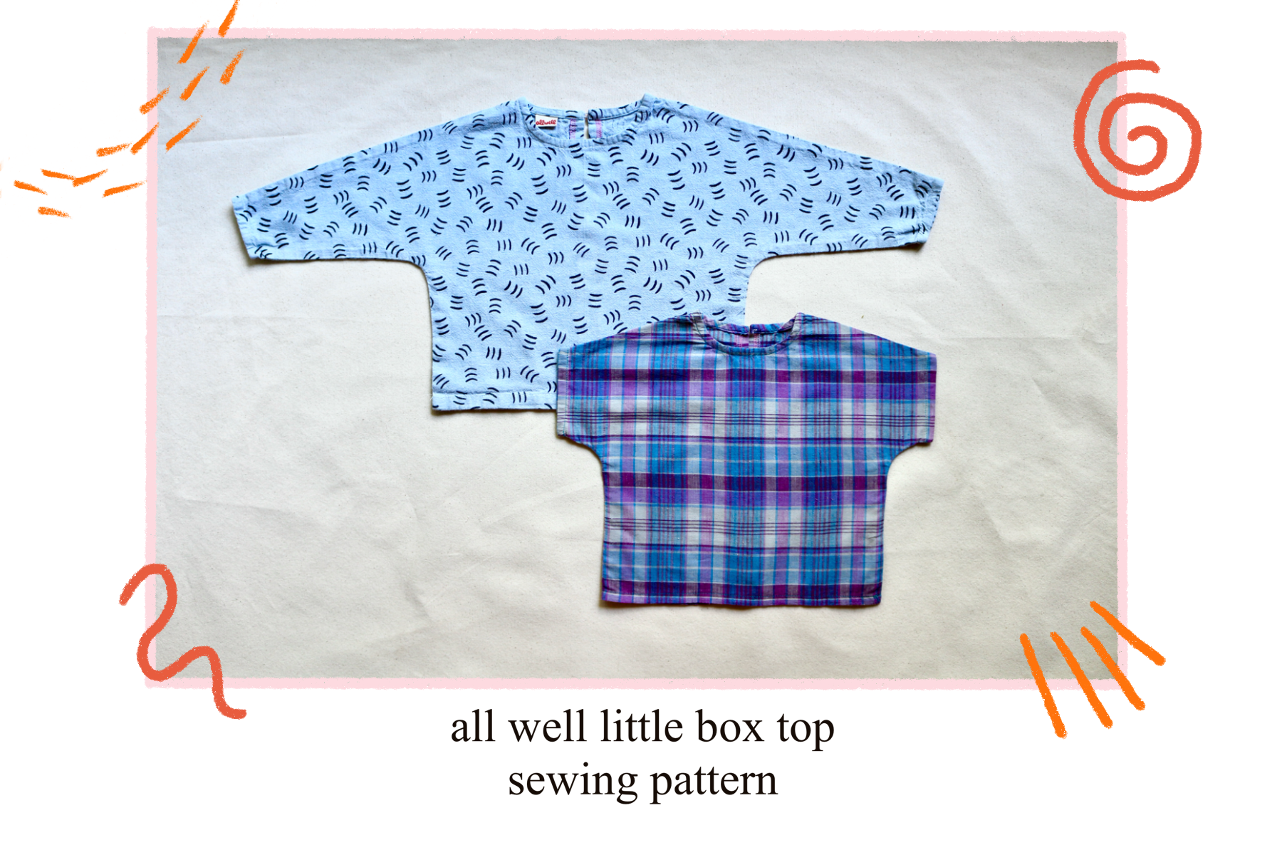 all well little box top sewing pattern