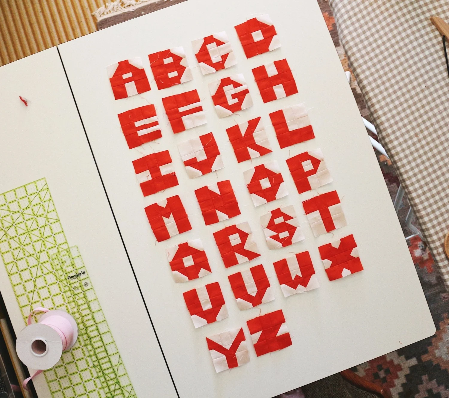 All Well Patchwork Alphabet Zine — all well