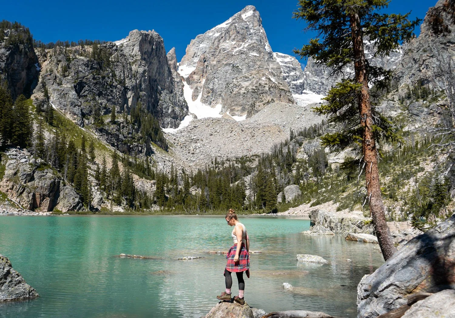 Grand Teton Hiking Trails How To Hike Delta Lake In Grand Teton National Park — Uprooted Traveler