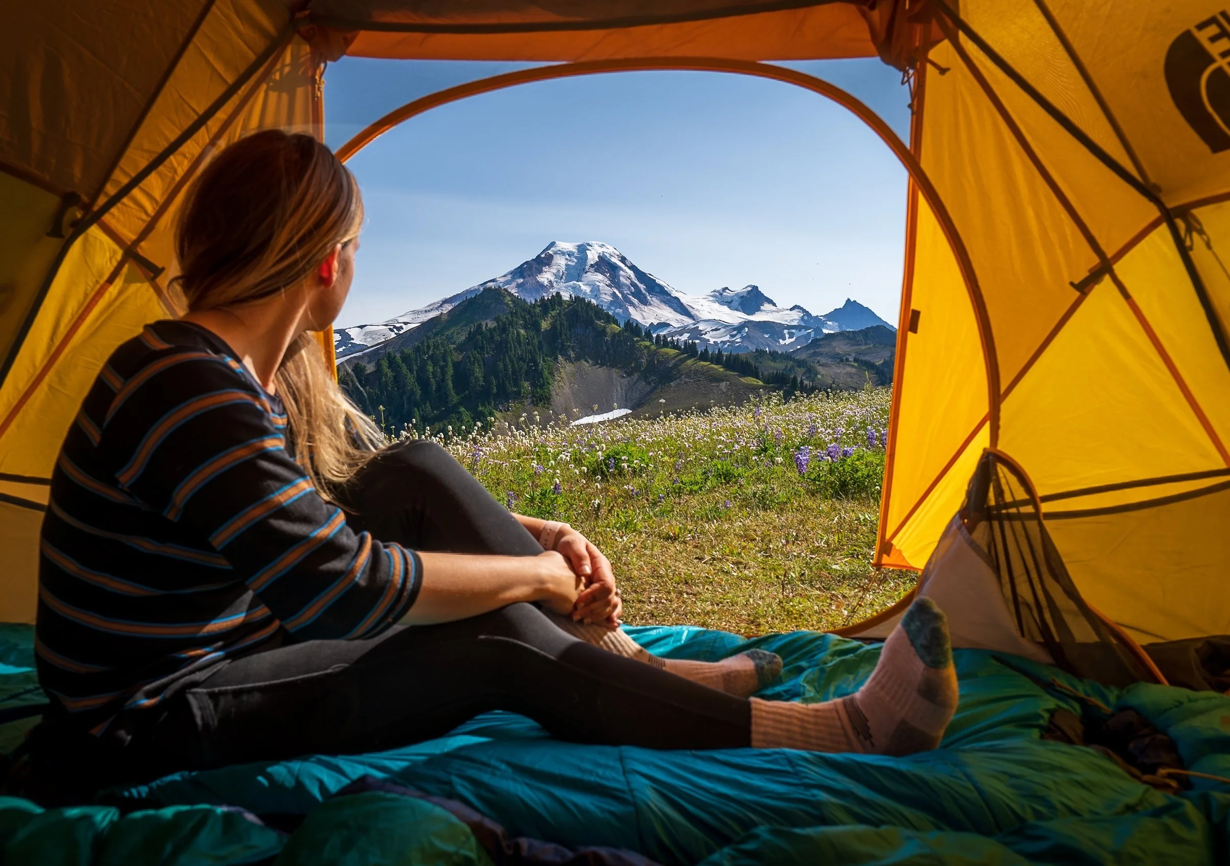 skyline divide camping