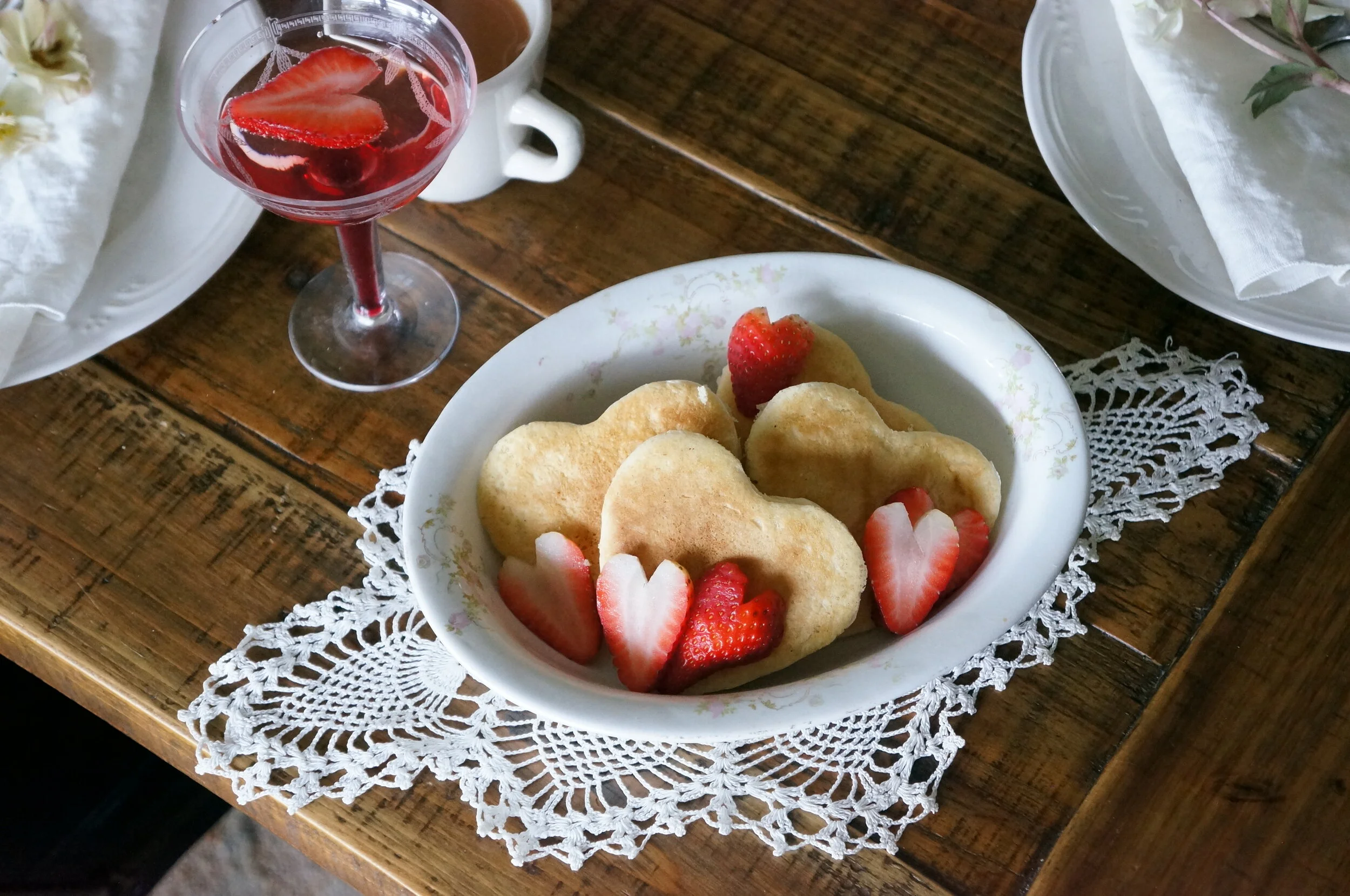 The Secondhand Table : Valentines Breakfast