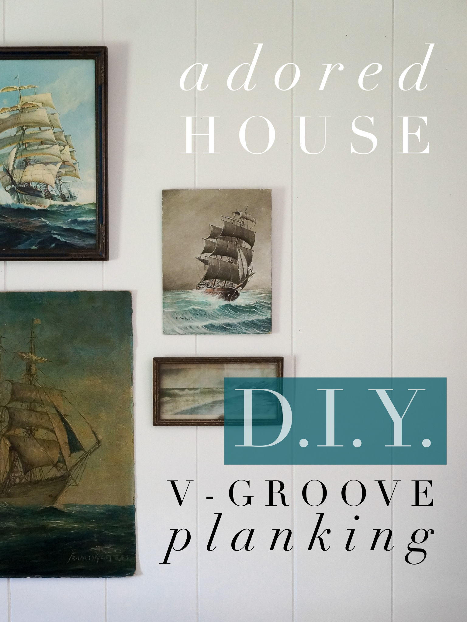 Faux Tongue &amp; Groove Paneling / ORC 2020 Week 2