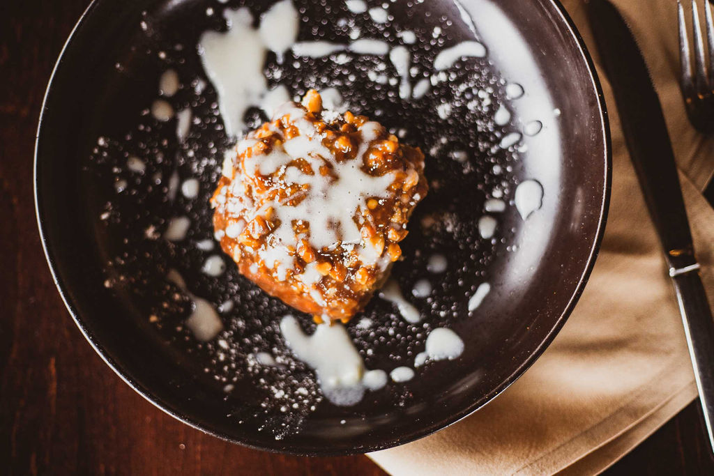 Brunch menu item photographed for a local Grand Rapids restaurant Greenwell by Erika Townsley.