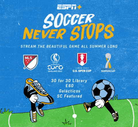 Soccer Never Stops
