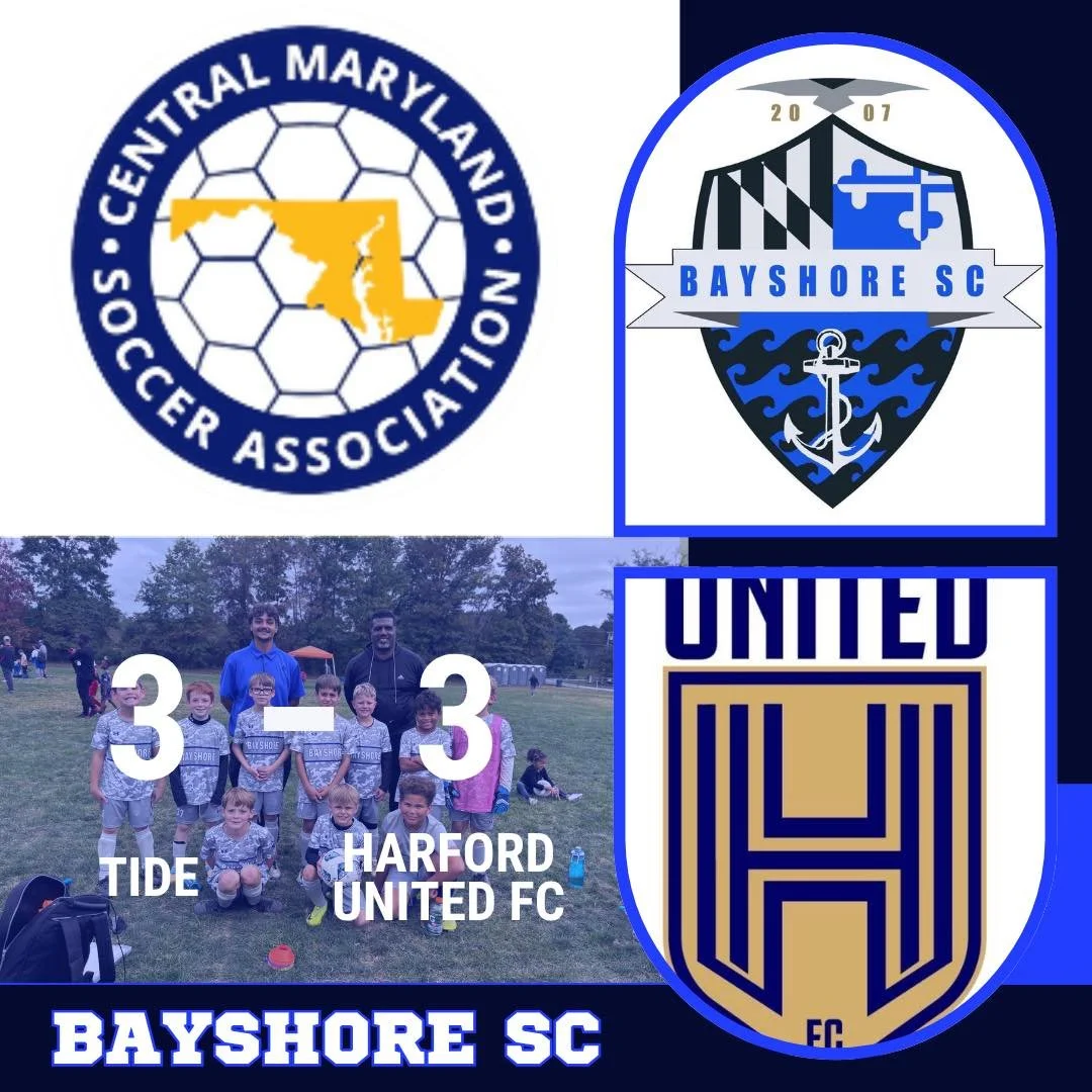 After their regroup led by Coach Q, Bayshore Tide finishes Saturday of the CMSA Columbus Classic with a hard fought 3-3 tie!  #BayshoreSoccerClub #BayshoreTide ⚽️🌊