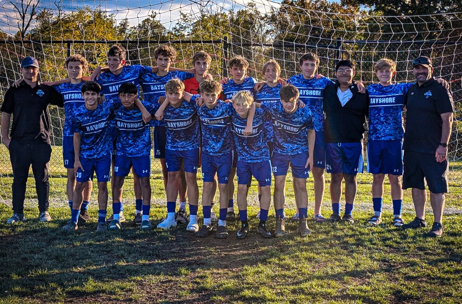 Bayshore Blues traveled to play Germantown Impact FC! After a strong week of practice, the boys came out with a new intensity and found their rhythm off kickoff. Theo Bramble, Micah Baugher, and Sam Angeloni all found the back of the net for a 5-2 wi