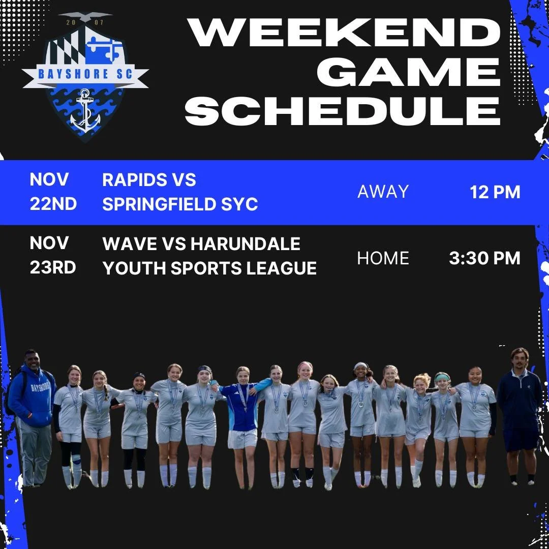 Wrapping up the fall EDP season this weekend! #BayshoreSoccerClub ⚽🌊