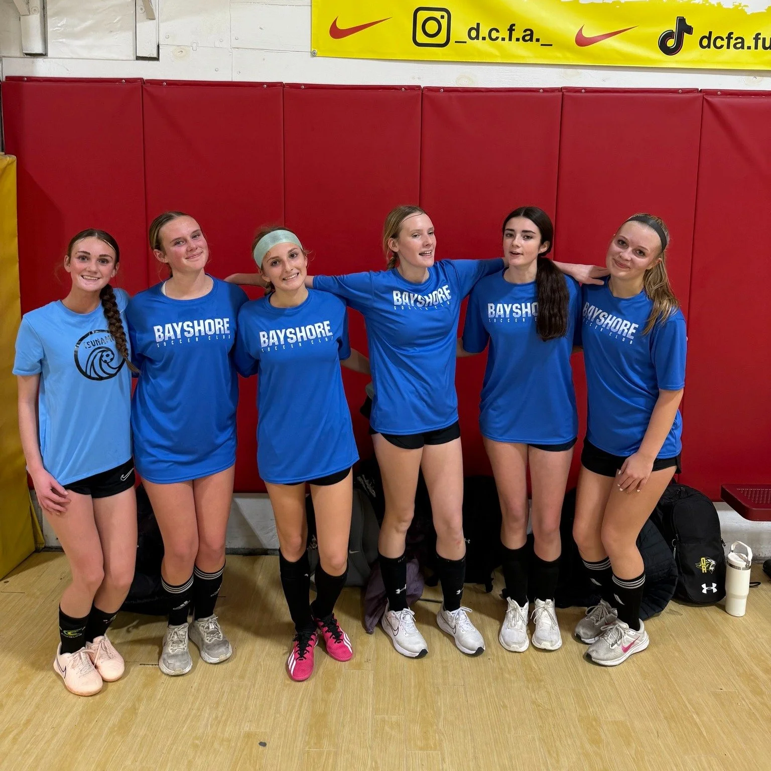 Bayshore SC 2009 Girls futsal team had their second game of the season this weekend, and despite missing a few players, the girls showed a lot of improvement. The result wasn&rsquo;t what they hoped for, but they minimized their mistakes from last we