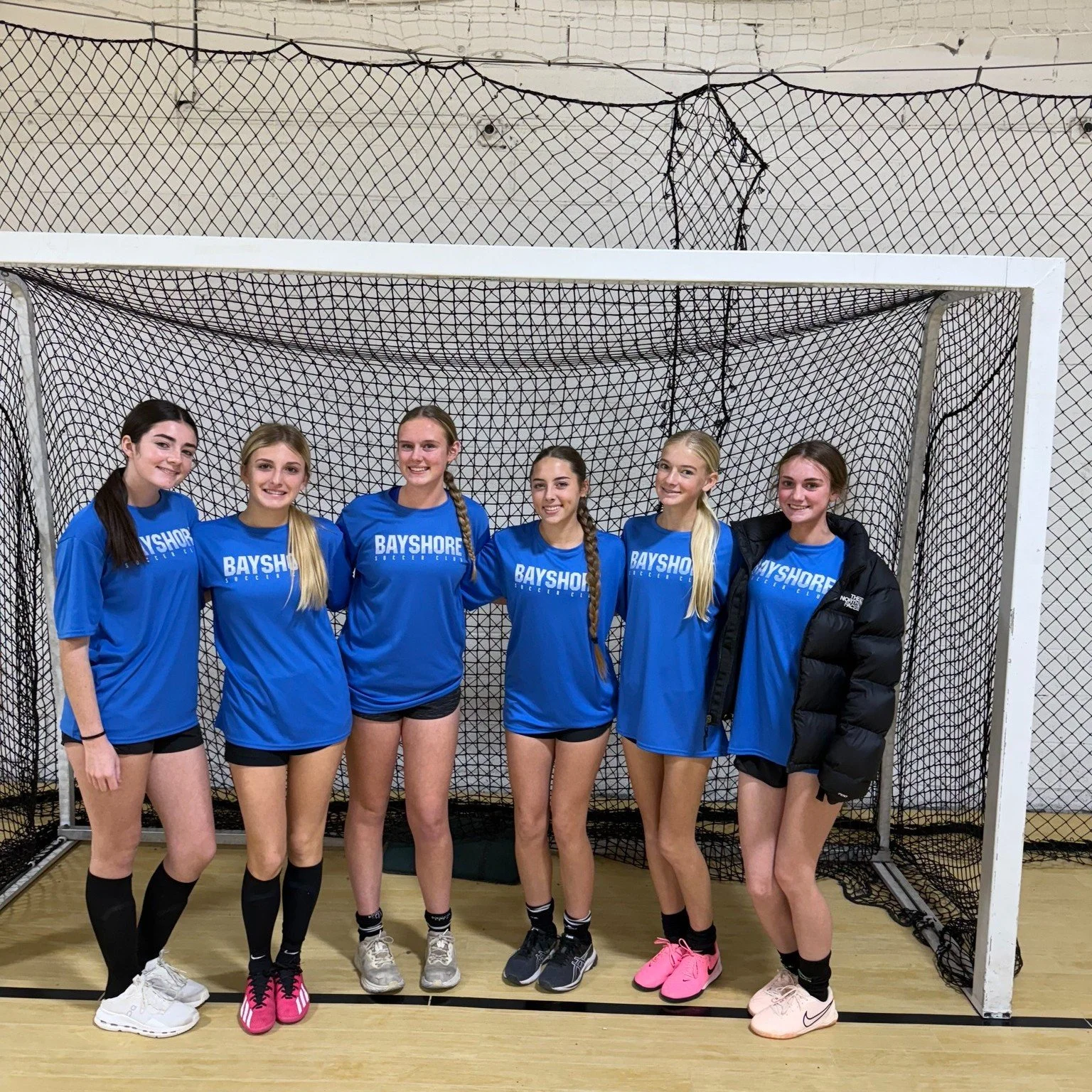 Bayshore SC 2009 Girls played their fourth futsal game of the season this weekend and earned a 5&ndash;2 win. Brooke Ringold and Ella Reed each scored two goals, with Delaney Blodgett adding one of her own. The girls did a great job holding possessio