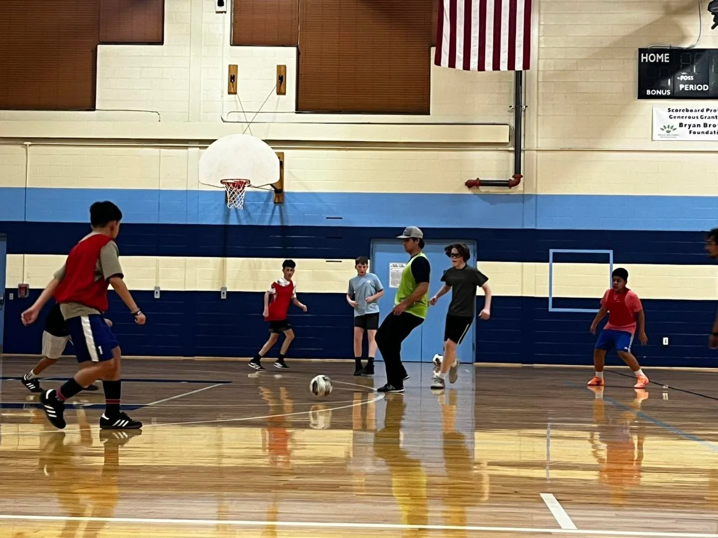 Our Bayshore SC athletes have been locked in for winter indoor training!  #BayshoreSoccerClub ⚽️🌊