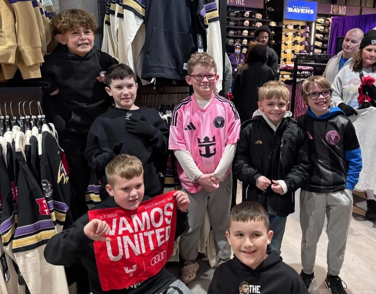 Some lucky Bayshore SC athletes got to see Lionel Messi play in Baltimore this weekend at the DC United versus Inter Miami game! #BayshoreSoccerClub ⚽️🌊

@intermiamicf 
@dcunited 

📸 Katie Stodghill