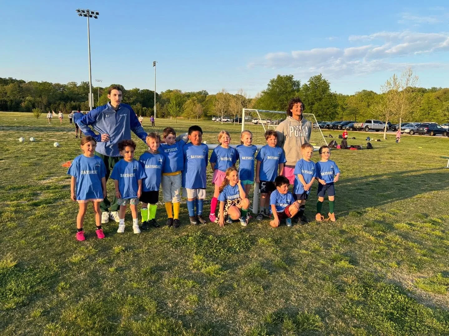 Our Bayshore SC Academy athletes have been practicing their new skills and having fun! #BayshoreSoccerClub ⚽️🌊