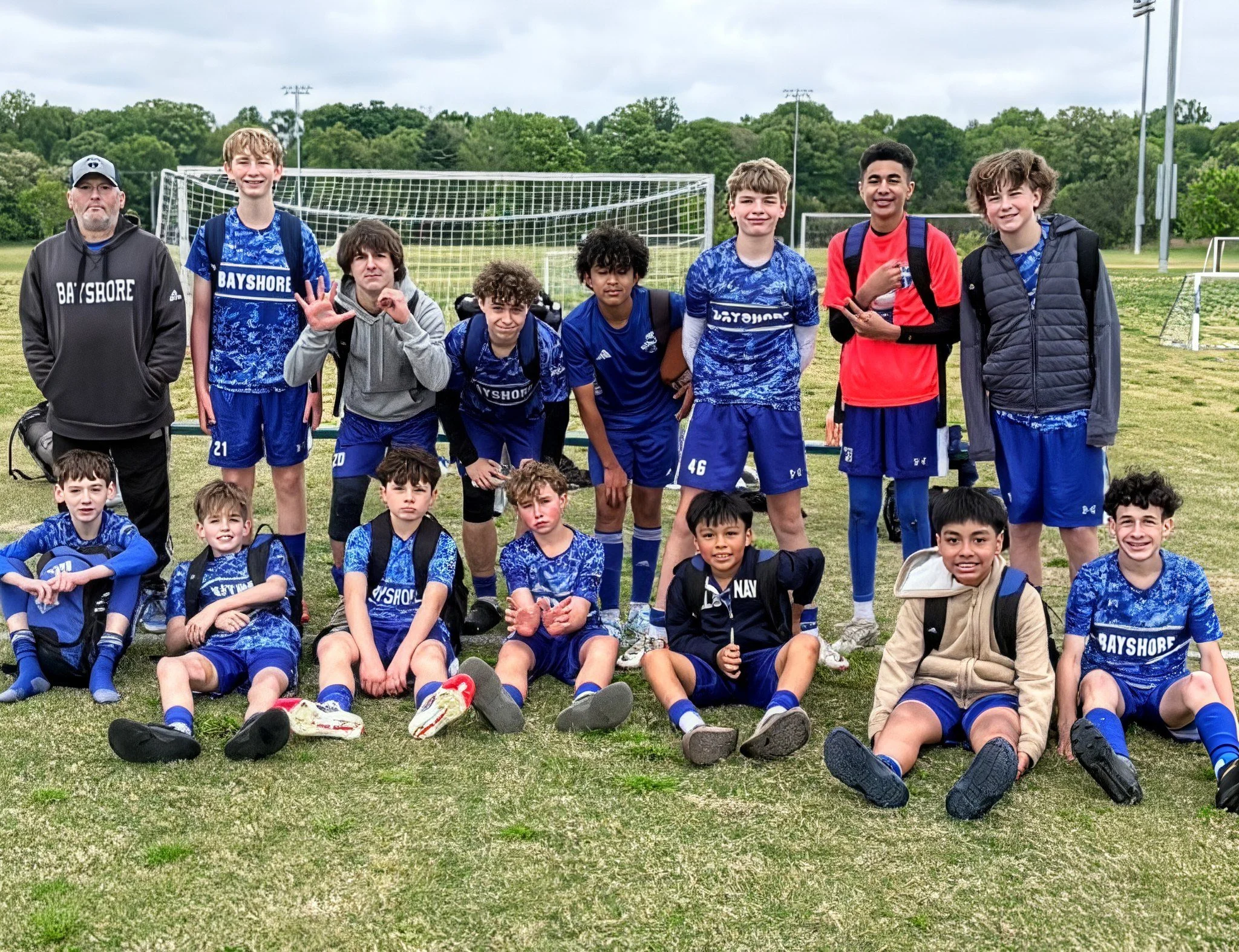 Bayshore Braves hosted FC Millennium International at White Marsh! Braves came out gunning and went up 1-0 in the first half on a cross from Nathan Loller to Angel Orozco-Chavez.  Angel finished beautifully with a one touch to the bottom right corner