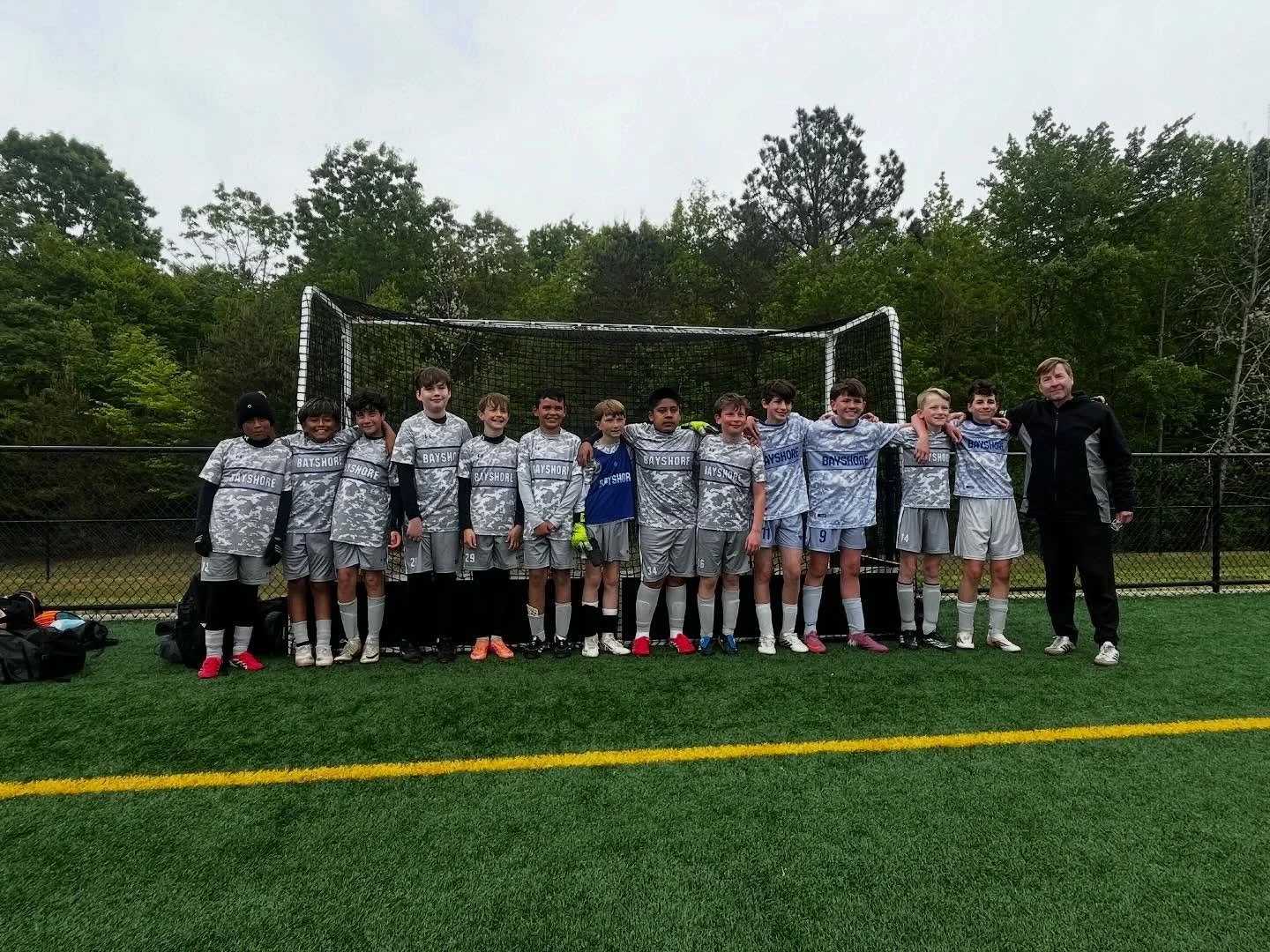Bayshore Crew defeated Founders FC 3-1 on Sunday in Mechanicsburg!  Alex Fores opened the scoring in the first half after collecting a rebound from a Jaxson Burkindine shot. Jaxson scored a goal of his own early in the second half to open up a 2-0 le