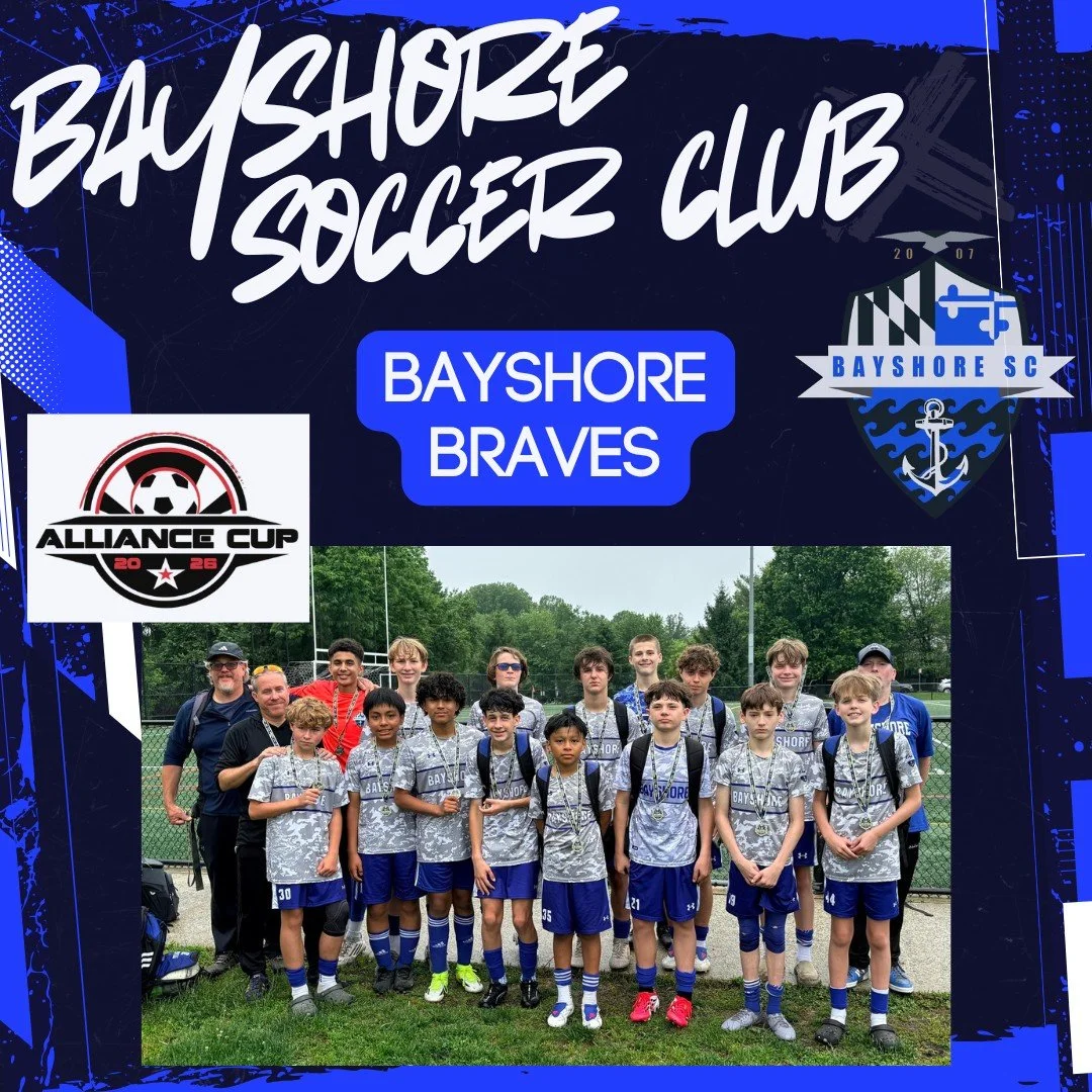 Good luck to Bayshore Braves and Bayshore Whitecaps as they compete in the Alliance Cup this weekend! #BayshoreSoccerClub #BayshoreBraves #BayshoreWhitecaps ⚽🌊

@paclassicssoccer