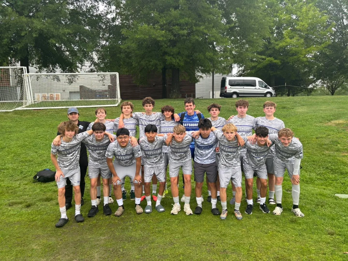 Bayshore Blues competed in the Potomac Memorial Day tournament! After a slow first game, the boys came back firing in games two and three, winning 1-0 in the second game and 2-0 in the third. Out of eight teams, Blues finished third!  Goals were scor