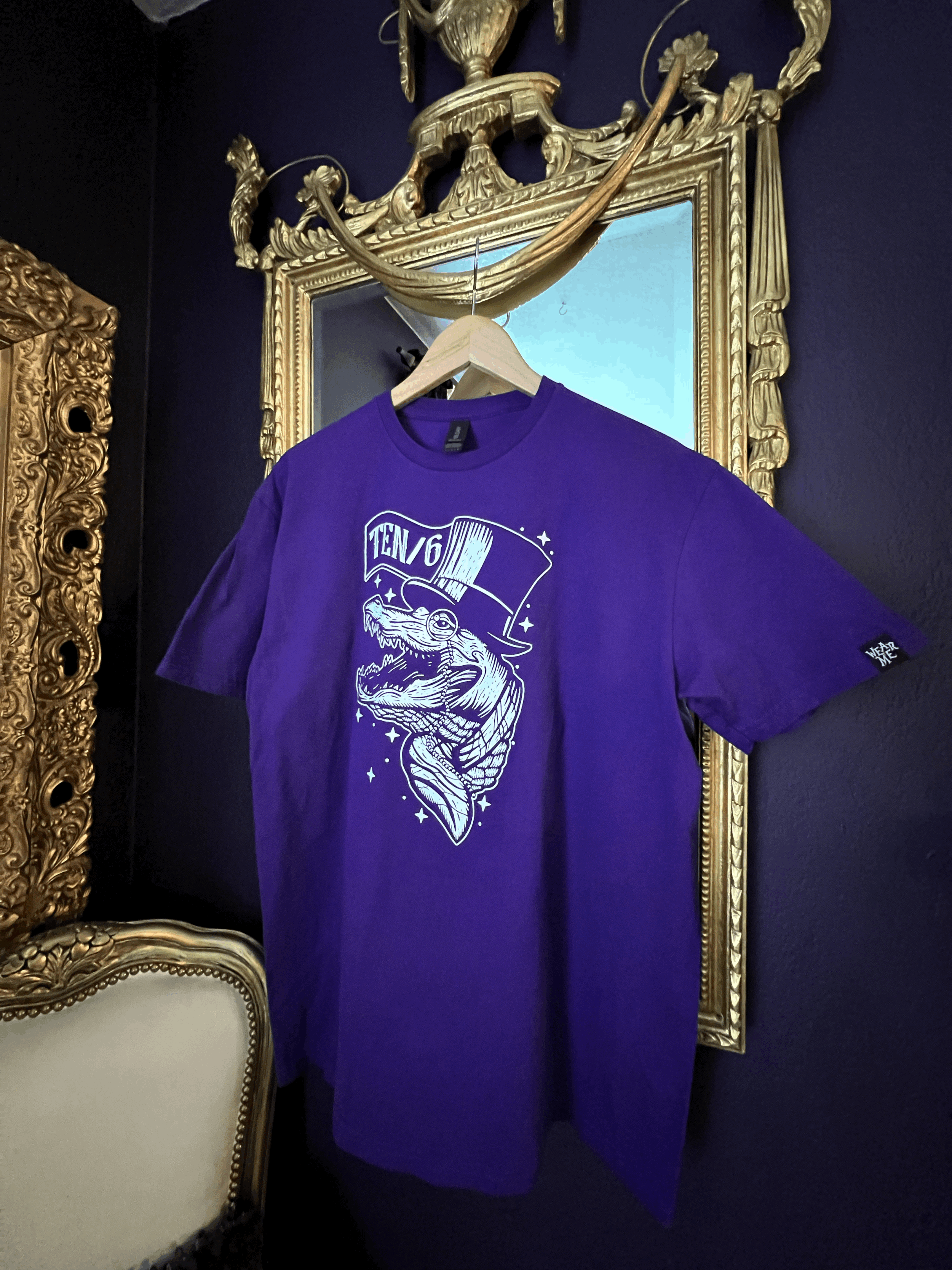 Ten/6 Gator Shirt Purple
