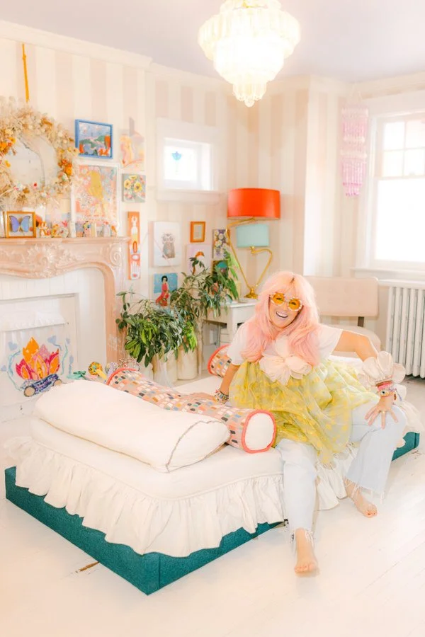 Tiffany Pratt at home