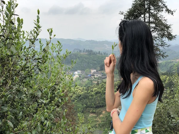 Rui in her element, taking it all in.