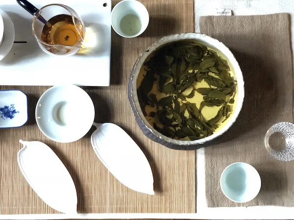 Our last (but not last forever!) tea, with Rui... we would all be returning to Guizhou, again...
