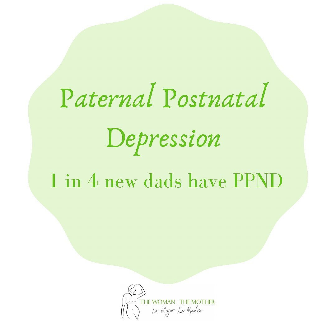In lieu of Father&rsquo;s Day I want to bring 
awareness to Paternal Postnatal Depression (PPND) and Paternal Mental Health in general. 

1 in 4 dads are affected by Paternal Postnatal depression (which may include anxiety symptoms) and the risk of i