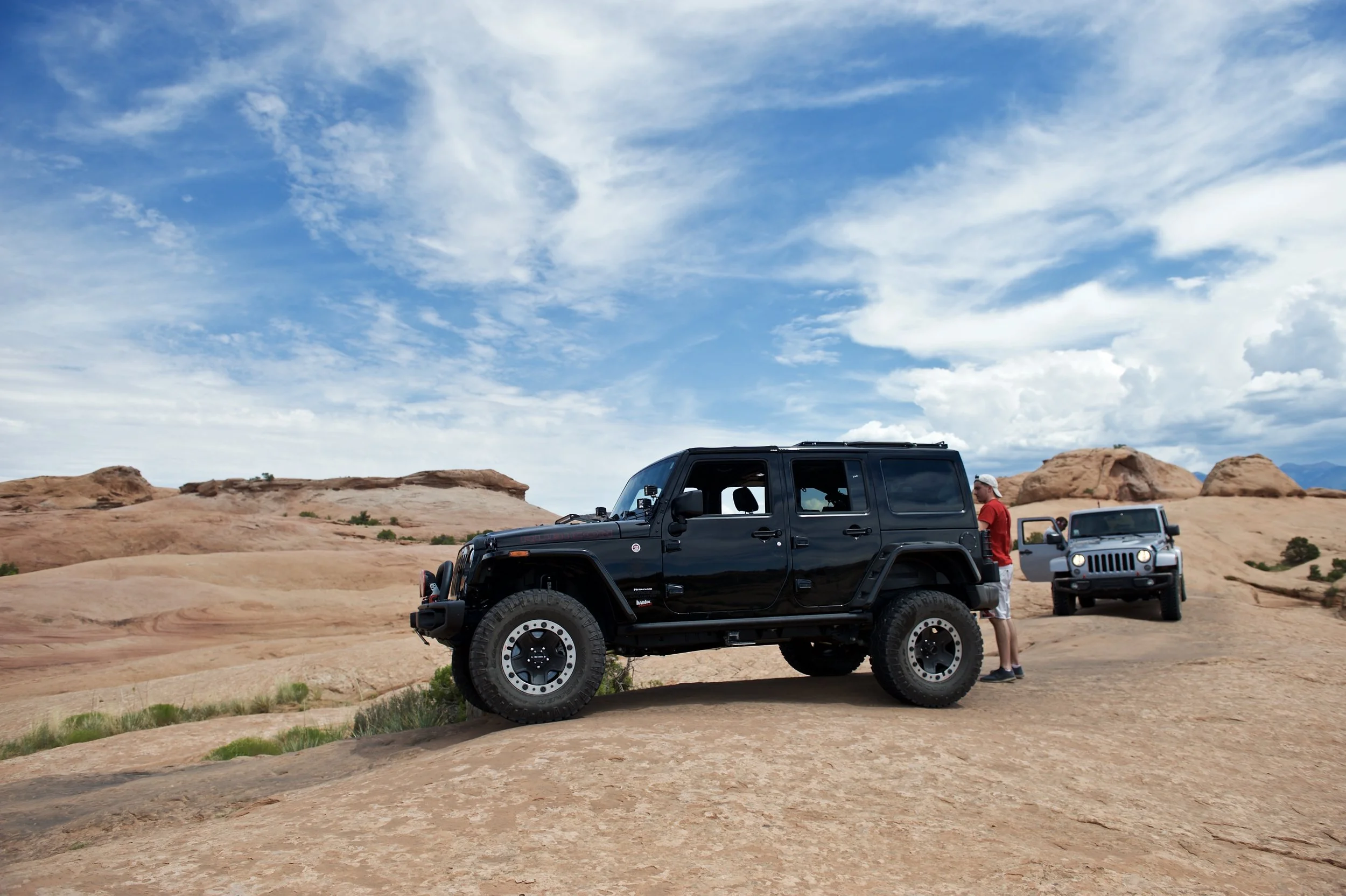 On Fins & Things with a stock Hard Rock wheeling with us...