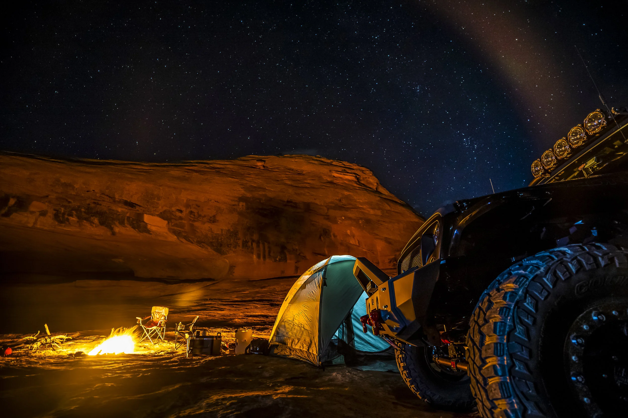 Out on the trail…