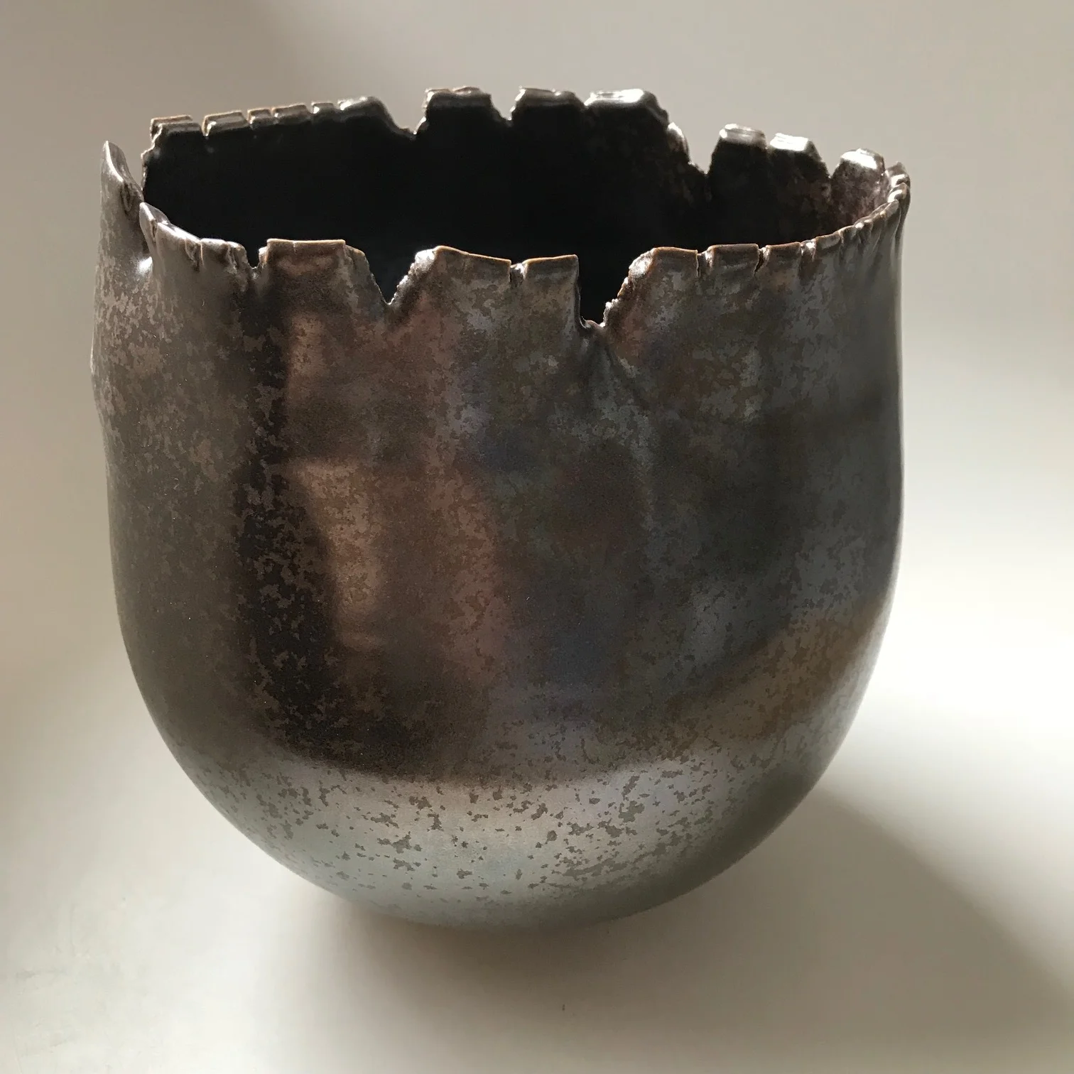 Metal Flake Vessel