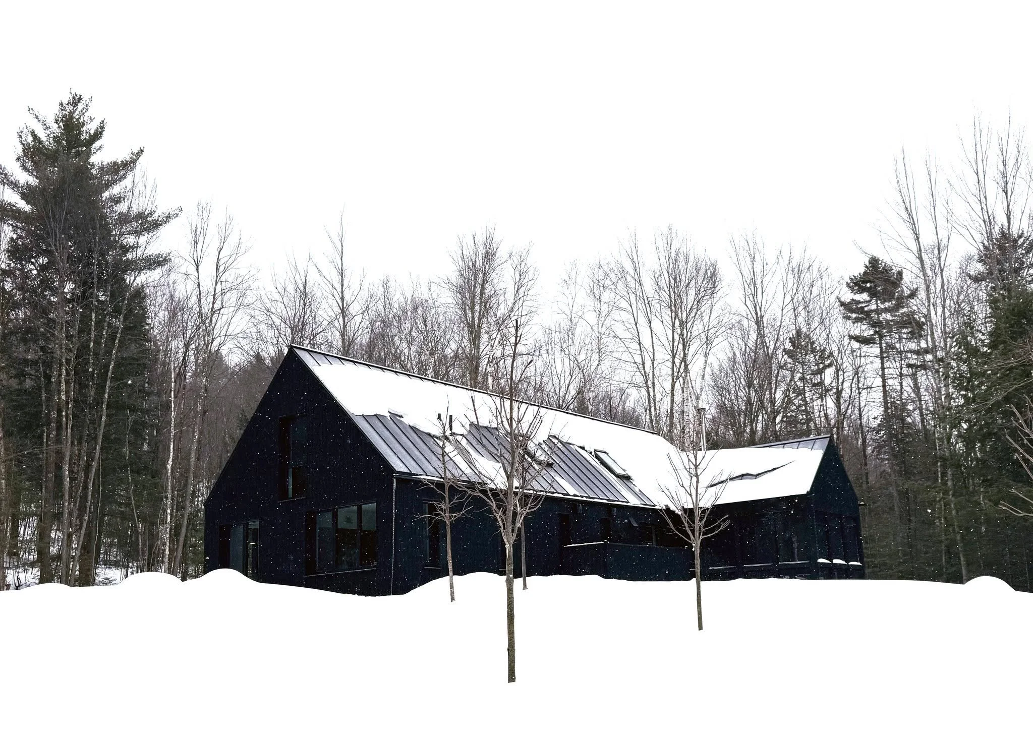 🔥 Adirondack Passive goes ZERO!
Our Horicon, NY, prefab home has officially achieved Phius ZERO 2024 Certification, combining net-zero energy performance with modern, site-responsive design.
Set in a forested Adirondack landscape, every detail, from