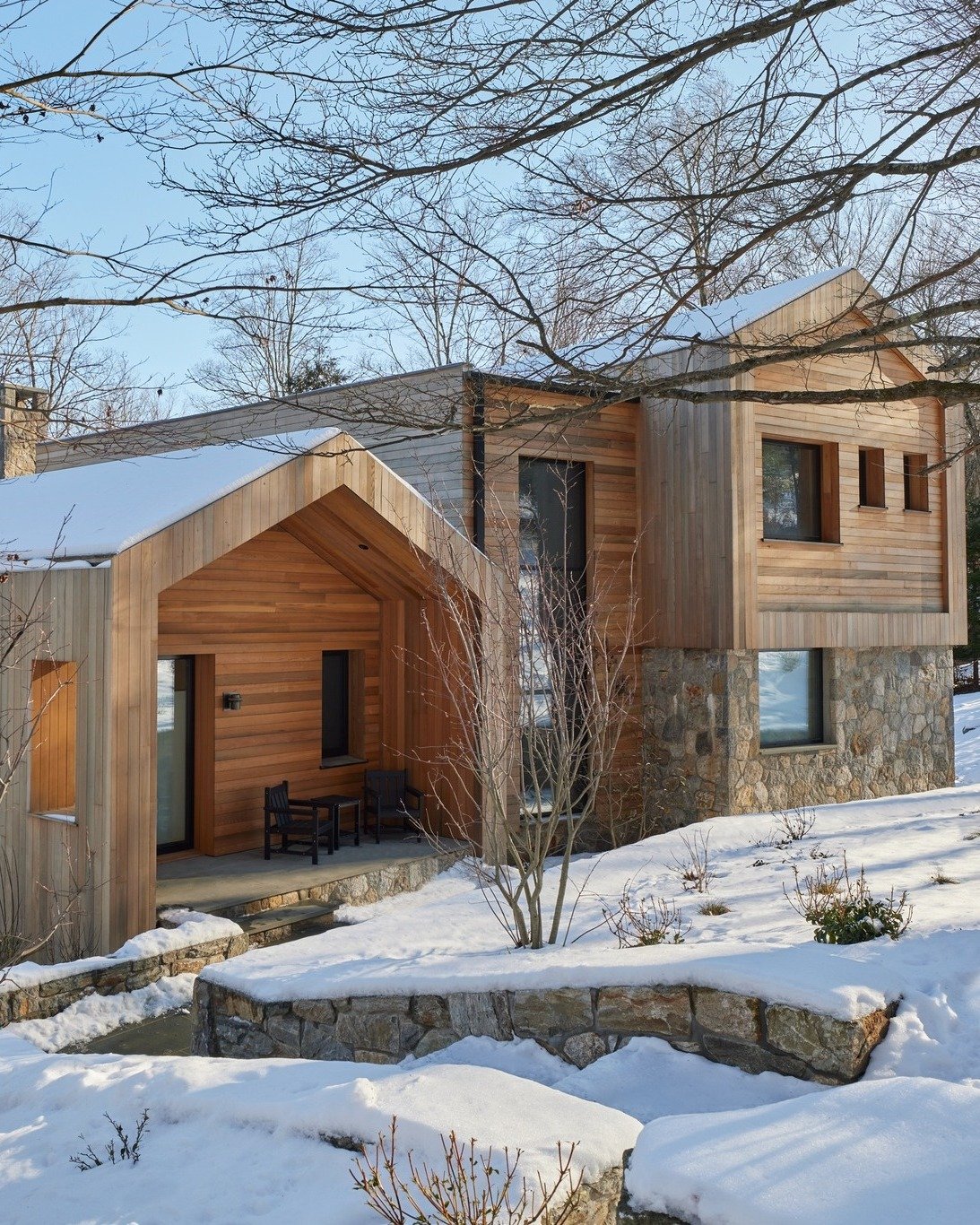 We&rsquo;re thrilled to see our China Pond Passive project featured by @dezeen.

Set within a wooded Hudson Valley landscape, the home was designed to balance high-performance building principles with warmth, natural materials, abundant daylight, and