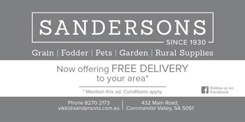 Sandersons - Rural Supplies since 1930 - Coromandel Valley